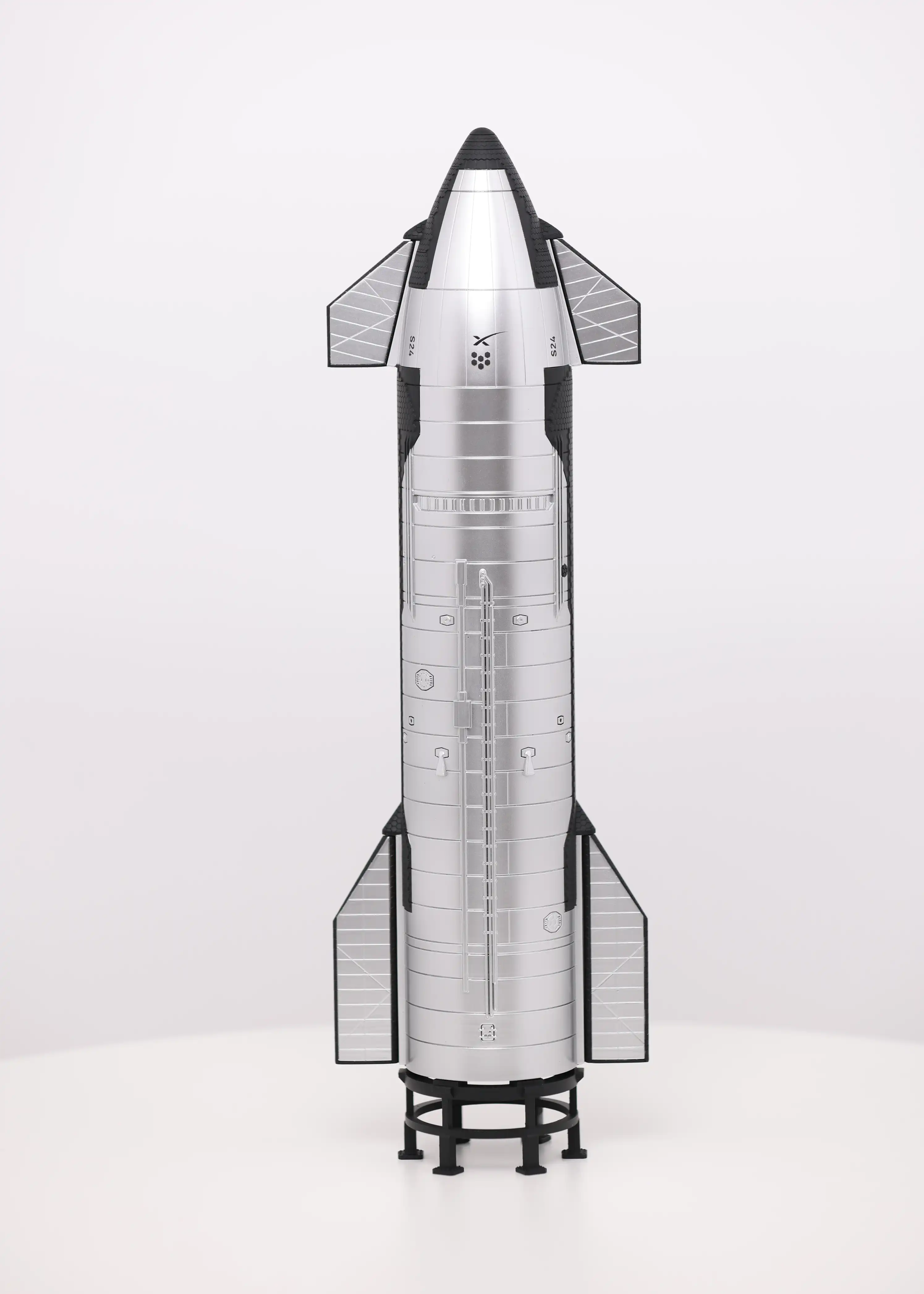 即時 激レア SPACEX STARSHIP CHROME MODEL 182878円引き