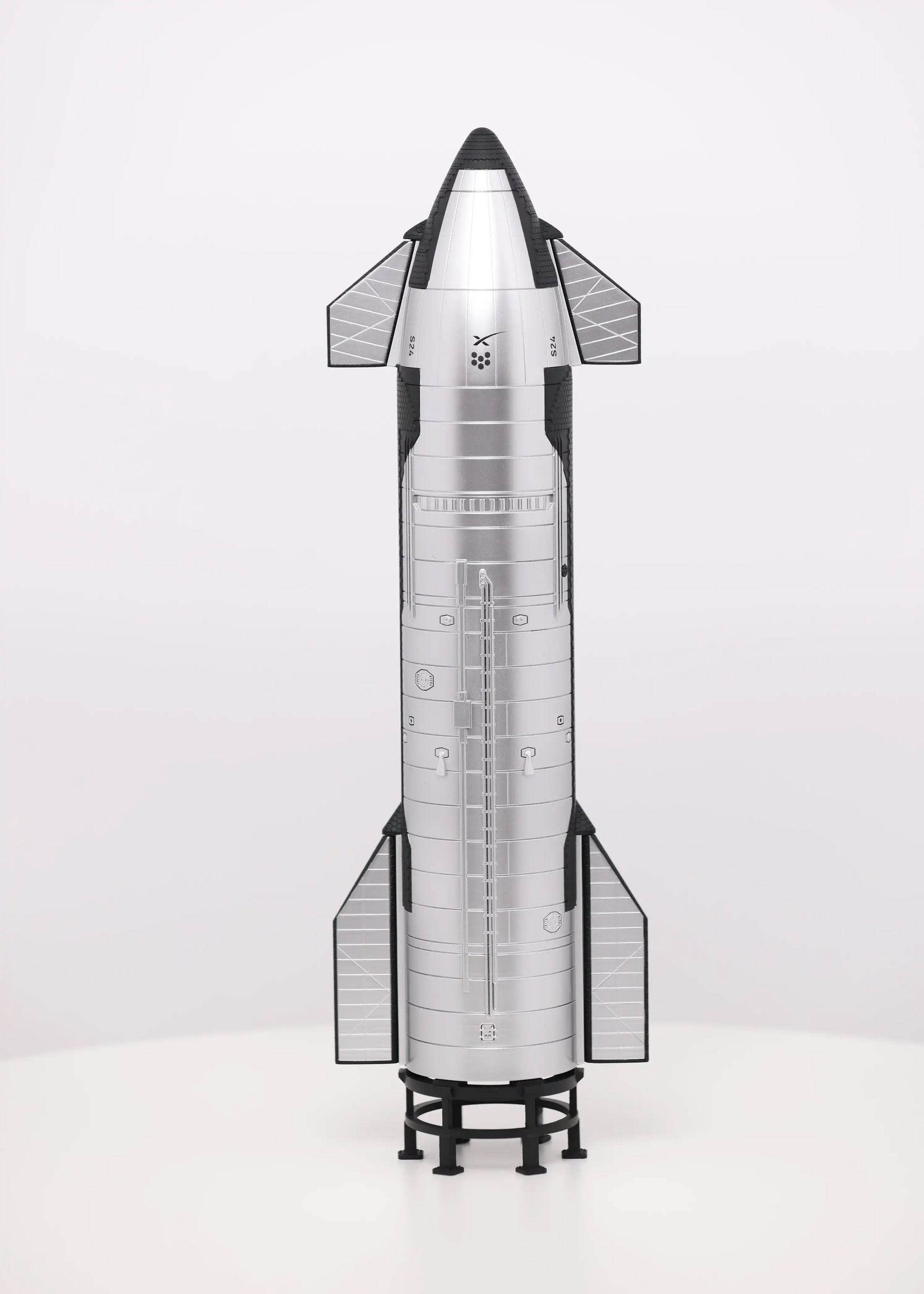 Futuristic SpaceX Interplanetary Starship with booster super heavy 1:144 fashion scale [ 80 cm ]